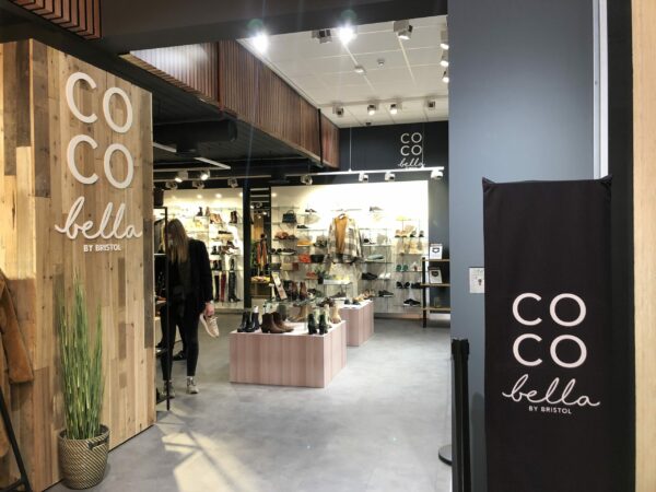 Gevelreclame winkel Cocobella.